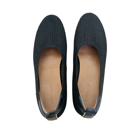 Everlane Black Day Glove ReKnit Flats - Picture 3 of 9